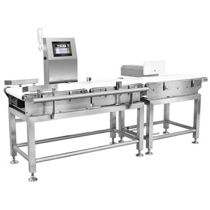Macchina selezionatrice ponderale mobile automatica ad alta precisione per il controllo del peso e lo smistamento di pezzi sotto e sopra peso - Product Image 3