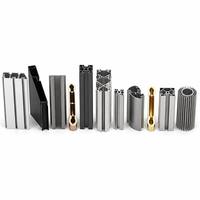 Profils d'extrusion en aluminium sur mesure Série 6000 avec services de fabrication CNC, pliage, découpe et soudage