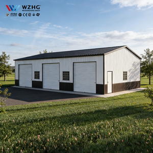 Structure de bâtiment d'entrepôt en acier haute résistance Q355B, durée de vie de 50 ans, résistance au vent de 200 km/h, 5+ ans - Product Image 1