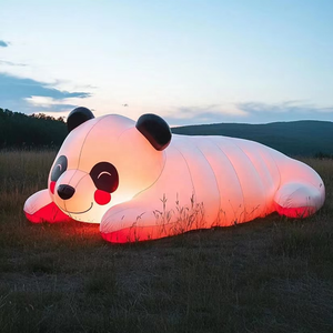 Mignonne nouvelle mascotte <span class=keywords><strong>de</strong></span> panda gonflable <span class=keywords><strong>de</strong></span> style pour <span class=keywords><strong>la</strong></span> décoration murale publicitaire pour les musées <span class=keywords><strong>de</strong></span> centres commerciaux <span class=keywords><strong>de</strong></span> pubs - Product Image 5