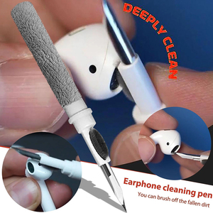 Kit de Limpieza para Auriculares <span class=keywords><strong>Airpods</strong></span> <span class=keywords><strong>Pro</strong></span> 1 2, Cepillo de Limpieza para Auriculares, Herramientas de Limpieza para Estuche de Auriculares <span class=keywords><strong>Samsung</strong></span> MI, Equipo de Limpieza - Product Image 4