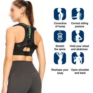 Offre Spéciale : Correcteur de Posture Dorsale Ajustable pour le <span class=keywords><strong>Haut</strong></span> <span class=keywords><strong>du</strong></span> <span class=keywords><strong>Dos</strong></span> <span class=keywords><strong>et</strong></span> la Clavicule – Ceinture de Correction Posturale Physique - Product Image 4