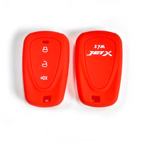 Housse de clé de moto en silicone souple en gros, étui de protection pour clé télécommande intelligente pour Fiddle 4 5 Cruisym 150, entrée sans clé pour SYM