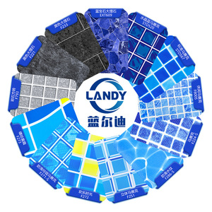 Landy Swimming Pool <b>Liner</b> PVC Waterproof Textured Indoor Rectangle Sports Pool Anti Slip <b>Flooring</b> - Product Image 4