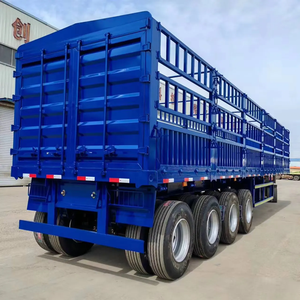 Semirremolque con valla para almacén, tipo semirremolque con capacidad de carga de 40-60 toneladas - Product Image 2