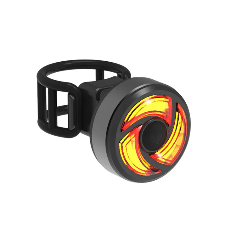 Machfally USB Rechargeable 6 Modes Safety Warning Road Bike LED Bicycle Tail Warning Light