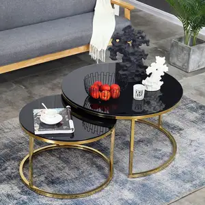 modern room style living metal furniture console italian, end design side table/