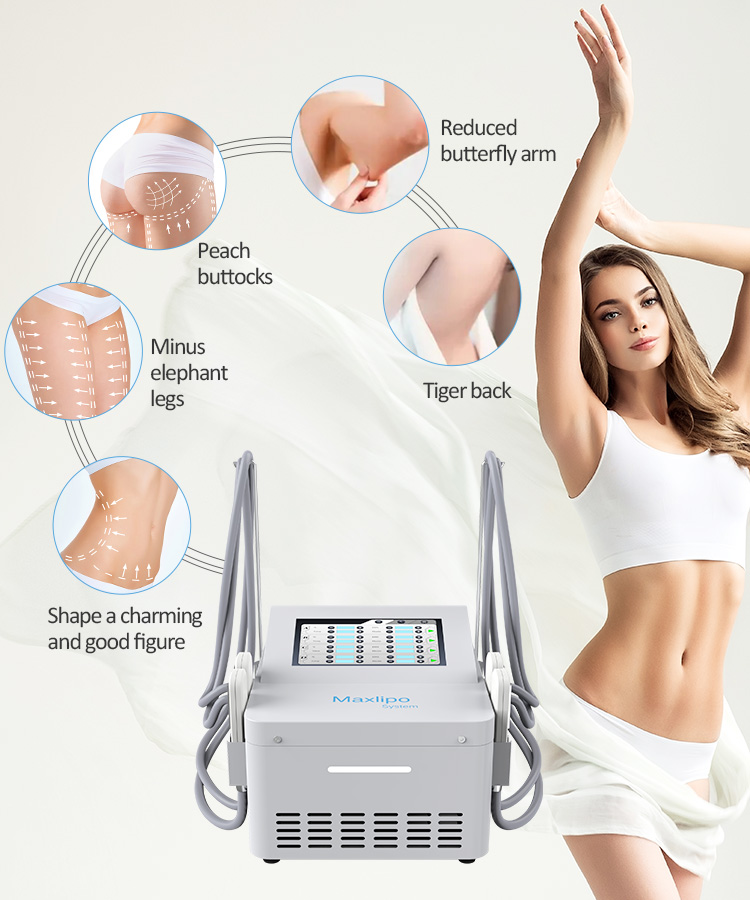 Portable Cryotherapy cooling ems pads, 4 cryolipolysis ems plate freezing slimming machine LF-272