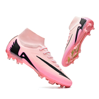 Chaussures de football unisexes Zhen à crampons longs, modèle 308MJ, pour jeunes et enfants, entraînement printemps-été, tige en PU, semelle extérieure en TPU, doublure en mesh