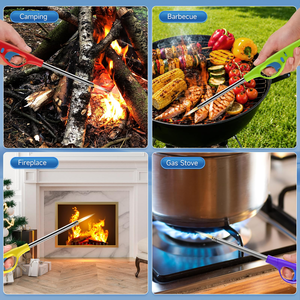 Encendedor de llama abierta de largo alcance y resistente al viento - Encendedor de cocina para estufas de gas y herramienta multiusos para velas y barbacoas al por mayor - Product Image 6