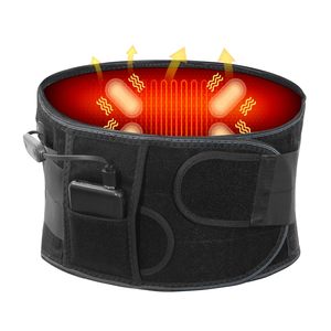 Ceinture chauffante vibrante à 3 niveaux de chaleur 65°C, 5000 mAh, pour soulager les douleurs menstruelles, masseur chauffant pour l'utérus, le ventre et le dos - Product Image 3