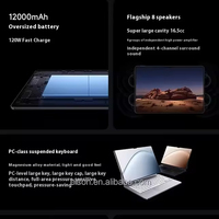 Pour Xiaomi Pad 7 UItre Tablette PC 14 pouces avec 3.2K 120HZ OLED 12000mAh Batterie 13MP Caméra 512GB Stockage 1 an d'affaires