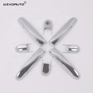 WZXD 2005 2010 - Couvre-poignées de porte chromés pour voiture - Accessoires en plastique pour poignées - Product Image 4