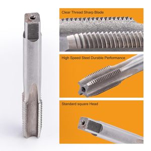 Kim loại công cụ làm việc M3-M10 HSS đầy đủ mặt đất kết hợp khoan và tap Set cho kim loại - Product Image 5