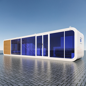 Design personalizado camada dupla única câmara conjunto recipiente casa pré-fabricada apple house importação kit casa pré-fabricada da china - Product Image 3