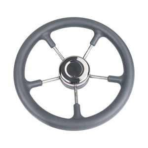 Volante para barco de 13 pulgadas, pieza de repuesto marina de acero inoxidable - Product Image 1