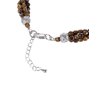 สร้อยคอหินอัญมณีรูปเสือบิดเกลียวจี้และสเน่ห์หรูหรา - Product Image 3