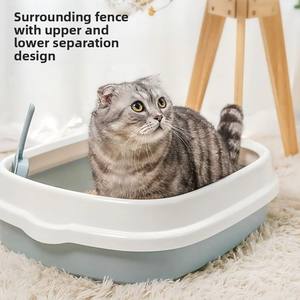 Caja de arena autolimpiable de lujo para gatos, <span class=keywords><strong>bandeja</strong></span> sanitaria fácil de limpiar para mascotas, venta caliente de fábrica - Product Image 1