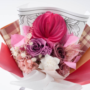 Tendance 2026 : <span class=keywords><strong>Bouquet</strong></span> <span class=keywords><strong>de</strong></span> fleurs éternelles personnalisable, cadeau idéal pour la fête des Mères, décoration intérieure et mariage - Product Image 4