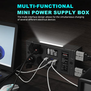 12V Anderson Mini Control <strong>Power</strong> BOX Hub with Triple USB-C &amp; QC 3.0 Interface for Camper RVs Pickup Trucks 4WD Canopy Caravan - Product Image 5