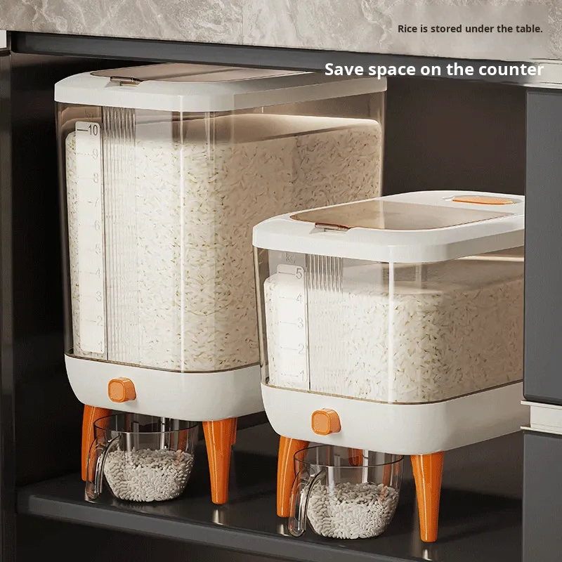 Plastic Airtight Rice Food Storage Container