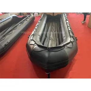 Barco de pesca inflável Zodiac 600 com motor de popa resistente de 20 pés 6m