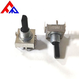 Interruptor Rotatorio de Plástico Personalizado al por Mayor de Fabricantes Profesionales, de 1 Polo, 2 Polos, 4 Posiciones, 5 Posiciones, 17 mm - Product Image 2