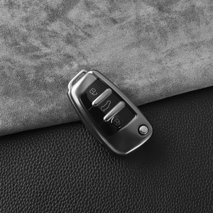 ฝาครอบเคสกุญแจรถ TPU รุ่นใหม่สำหรับรถ <span class=keywords><strong>Audi</strong></span> Q8 <span class=keywords><strong>Q7</strong></span> 2020 Rs3 Quattro 2022 2021 A6 2019 A3ไฮบริด<span class=keywords><strong>2023</strong></span> A6 C8 Q4 3ปุ่มอุปกรณ์เสริม - Product Image 3