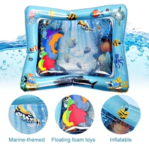 Nouveauté 2026 <span class=keywords><strong>Tapis</strong></span> de jeu aquatique gonflable pour bébé, motif dessin animé amusant, pour l'été - Product Image 5