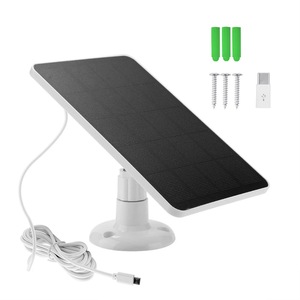 Panneau solaire 4W avec charge <span class=keywords><strong>de</strong></span> type C compatible avec les caméras <span class=keywords><strong>de</strong></span> <span class=keywords><strong>surveillance</strong></span> Ring <span class=keywords><strong>Blink</strong></span> Eufy Anker - Product Image 2