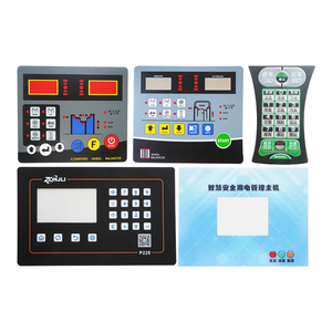 Nhà thông minh thiết bị dập nổi mái vòm kim loại tiêu chuẩn màng bàn phím với 4 thiết bị chuyển mạch Led nhúng hiển thị và cửa sổ trong suốt - Product Image 6