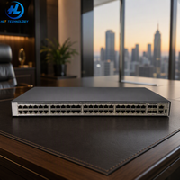 Switch Híbrido Administrado de 48 Puertos 10G 5732-H48XUM2CC con 24x SFP+ 24x Multi-GE y 2x 100G QSFP28 Uplinks, Unidad de Ranura de Extensión