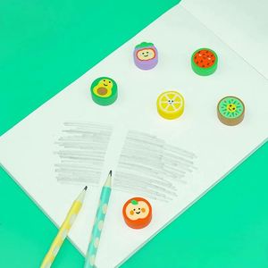 Gommes à effacer promotionnelles en caoutchouc TPR 3D animaux fantaisie mignons Kawaii pour enfants, fournitures scolaires les plus vendues, logo personnalisé disponible - Product Image 4