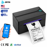 Impresora de Etiquetas Térmicas 4x6 N40 USB sin Tinta 127mm/s para Envíos de Amazon y Shopify, Códigos de Barras, Entrega Rápida