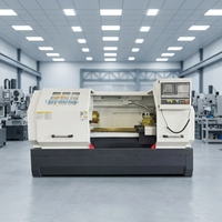 Torno CNC de Alta Precisión CK6136 con Sistema de Control Automático GSK/KND/FANUC para Mecanizado Horizontal