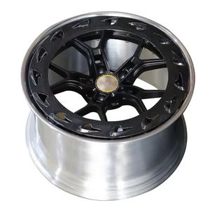 ล้อฟอร์จ 2 ชิ้น ลาย 5 ก้าน คาร์บอนไฟเบอร์ 5x112 5x114.<span class=keywords><strong>3</strong></span> PCD สำหรับรถยนต์เทสล่า รุ่น <span class=keywords><strong>3</strong></span> และรุ่น Y - Product Image 3