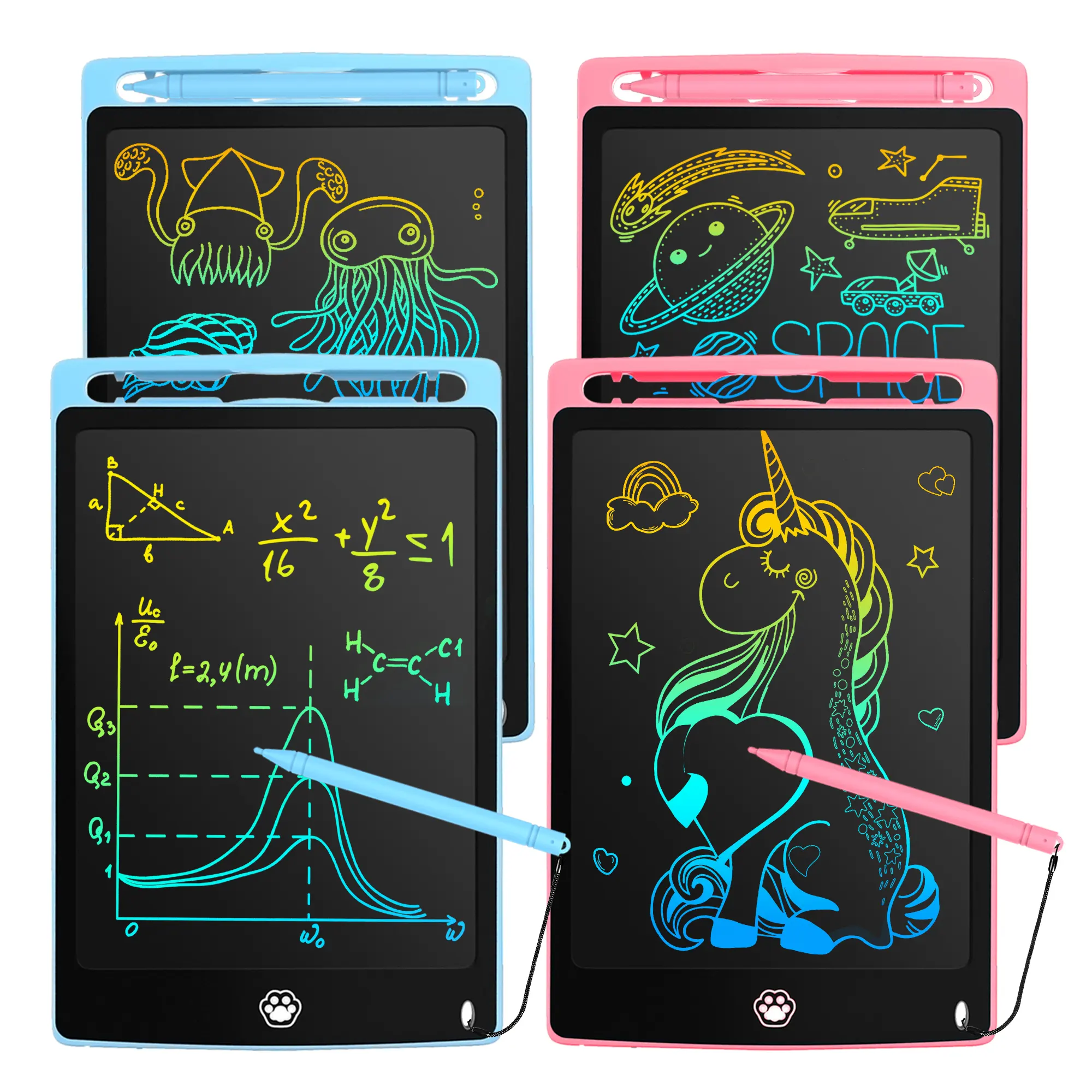 8.5/10/12/16 pollici multi formato bambini tavolo da disegno elettronico lcd schermo flessibile lcd tavole da disegno LCD tavoletta di scrittura lcd