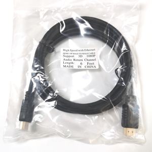 Câble vidéo HD mâle HD19PIN pour moniteur d'ordinateur Caméra HDTV 5.5mm de diamètre extérieur Veste PVC Ligne de données HD Compatible <span class=keywords><strong>iPhone</strong></span> - Product Image 2