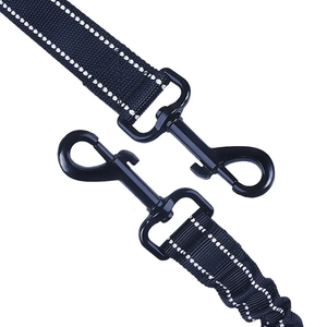 Correa retráctil doble para perros, <span class=keywords><strong>Collar</strong></span> de arnés ajustable para mascotas para dos perros para caminar o correr, accesorios de caza para mascotas - Product Image 3