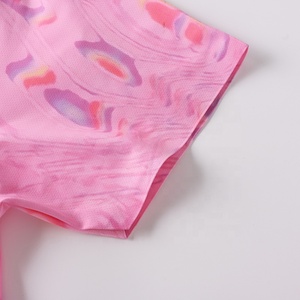 2526 Mùa Hè Mới Trọng Lượng Nhẹ 100% Polyester Thể Thao Thiết Lập Thoáng Khí Màu Hồng Chạy Bộ Áo Và Bóng Đá Hàng Đầu <span class=keywords><strong>Kit</strong></span> Cho Chạy - Product Image 6