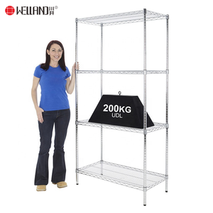 L'approvazione NSF regolabile In Metallo Cromato Metro Filo Scaffalature - Product Image 3