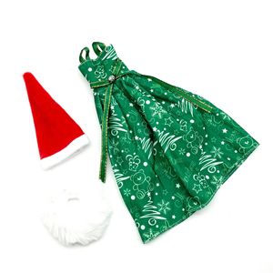 Vente en gros <span class=keywords><strong>30</strong></span> <span class=keywords><strong>cm</strong></span> poupée vêtements de Noël habiller jeu accessoires enfants fille jouet robe tenue ensemble de vêtements pour bébé poupée commune - Product Image 3