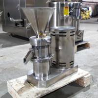 Petite échelle nouveau Type sésame moulu noix cacao liquide pâte d'amande rectifieuse beurre d'arachide moulin colloïdal