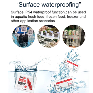 Papel E Esl de 2 colores blanco y negro de 2,13 "con rendimiento avanzado Ip68 a prueba de agua y baja temperatura para aplicaciones de supermercados - Product Image 3