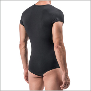 Logo personalizzato Sport ragazzo vita traspirante Sexy Boxer in cotone pantaloncini da <span class=keywords><strong>uomo</strong></span> intimo adulto tuta di un pezzo - Product Image 2