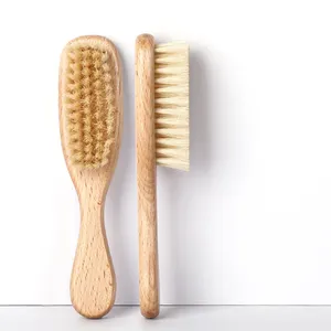 Baby Bristle Comb Beech Shampoo Bath Soft Brush Children Do Not Hurt Hair Massage Comb Wholesale