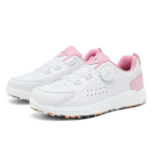 <span class=keywords><strong>Zapatos</strong></span> de <span class=keywords><strong>Golf</strong></span> Unisex con Suela Suave para Otoño, con Nuevos Detalles Transpirables, Entresuela de EVA y Parte Superior de Cuero Genuino para Deportes - Product Image 4