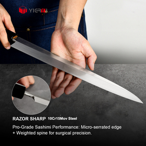 <span class=keywords><strong>Set</strong></span> di <span class=keywords><strong>Coltelli</strong></span> <span class=keywords><strong>da</strong></span> <span class=keywords><strong>Chef</strong></span> <span class=keywords><strong>Professionali</strong></span> Giapponesi Affilati Fatti a Mano <span class=keywords><strong>Coltelli</strong></span> Santoku Gyuto Yanagiba Sakimura per Salmone Sushi e Sashimi - Product Image 3
