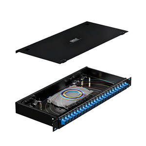 1U 24ポートSC光ファイバーパッチパネル配布ターミナルボックスOEM良質価格19インチ - Product Image 5