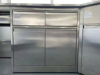 Table de travail latérale de laboratoire en acier inoxydable 316 certifiée ISO9001 pour la vente en gros, idéale pour les laboratoires de suppléments de santé, cosmétiques et de chimie physique